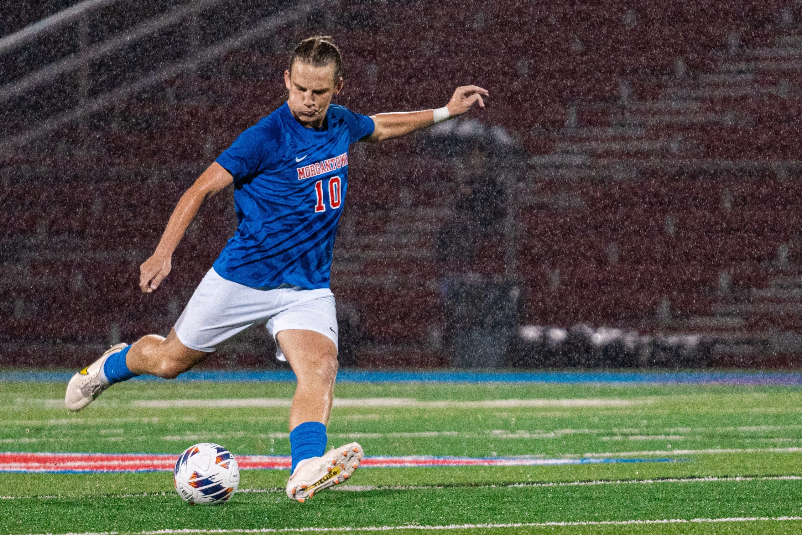 Stire, Morgantown boys clinch OVAC Championship berth with 5-0 win over Big Red